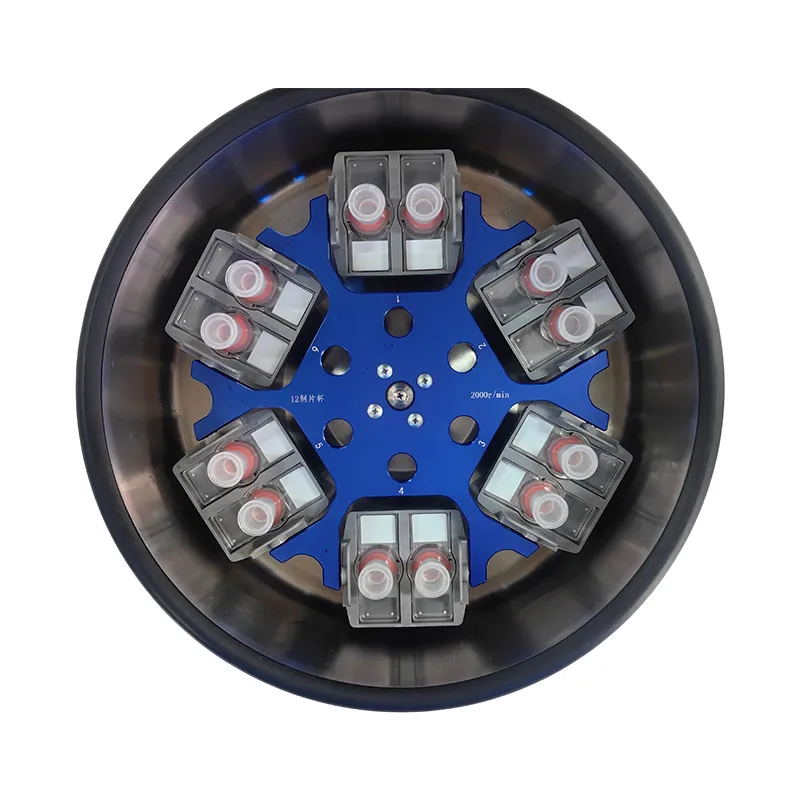 Аппарат для тонкослойного нанесения клеточных мазков на жидкой основе, модель B6F, ротор на 12 человек.