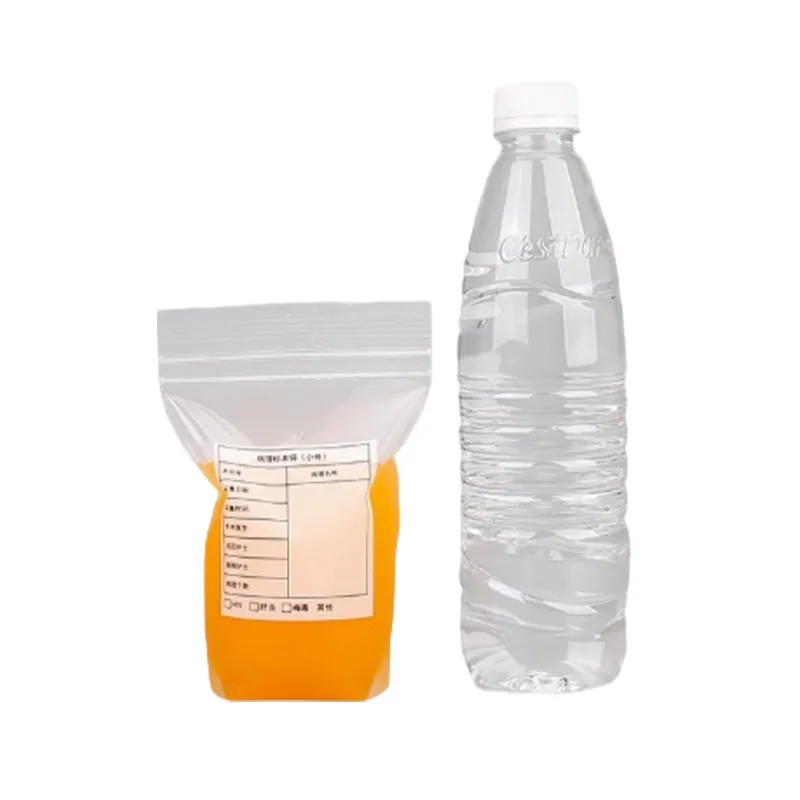 Пакет для образцов (посередине)