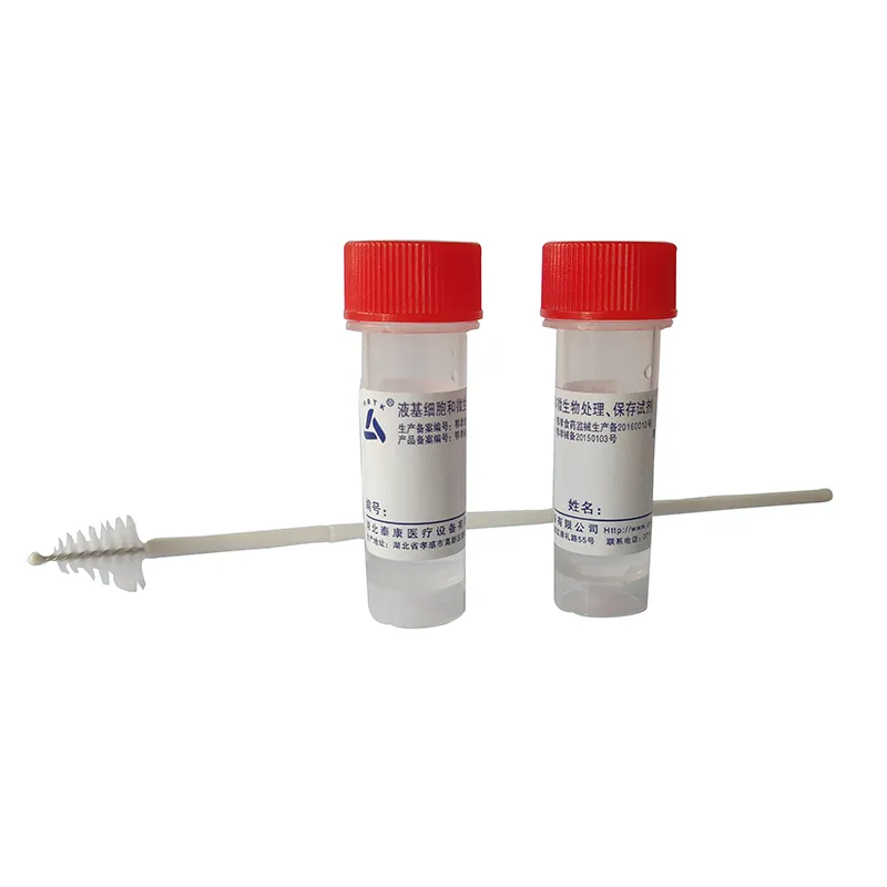 Консервирующий раствор и тампоны